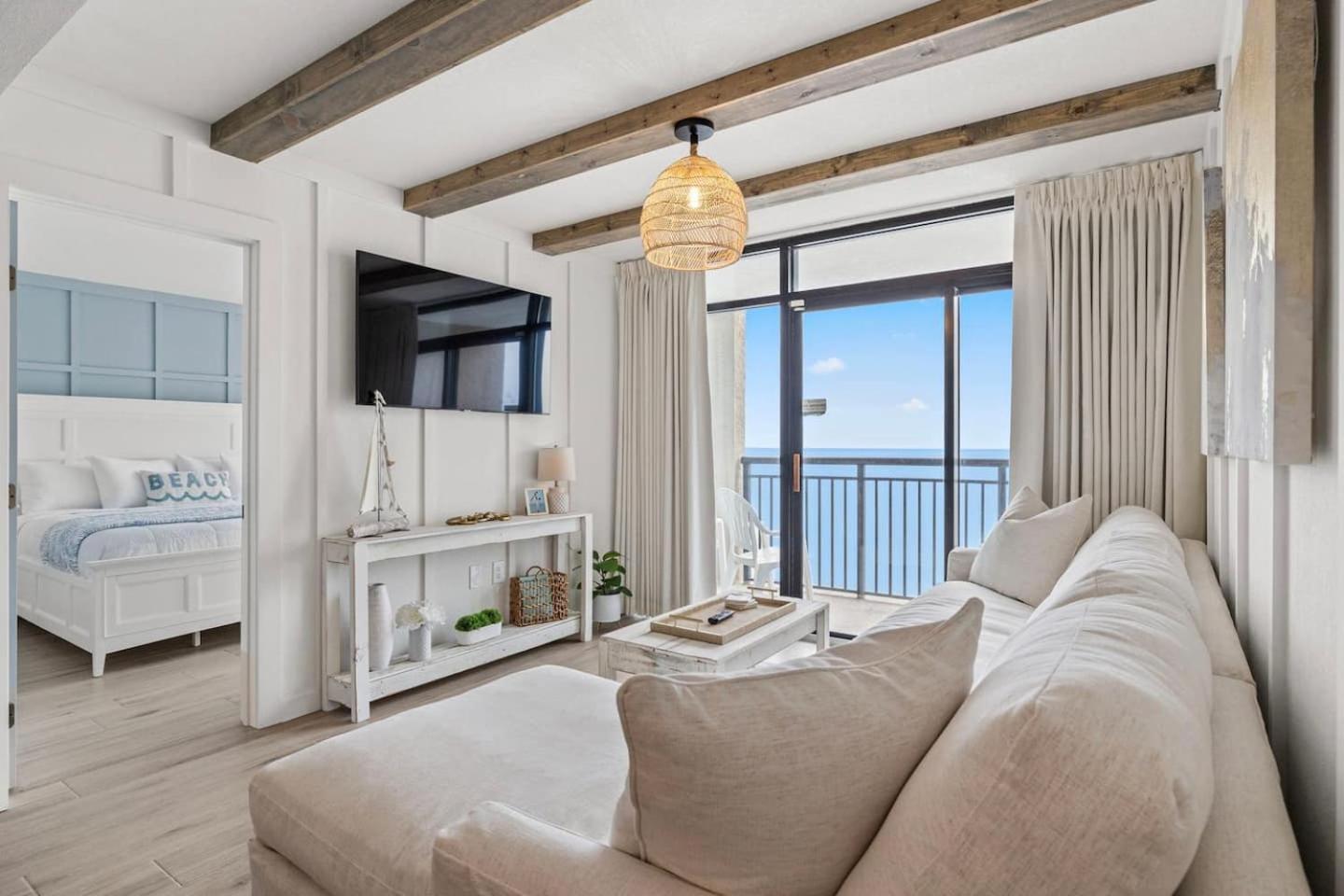 Ferienwohnung Luxury Ocean Front By Barefoot Landing Myrtle Beach Exterior foto