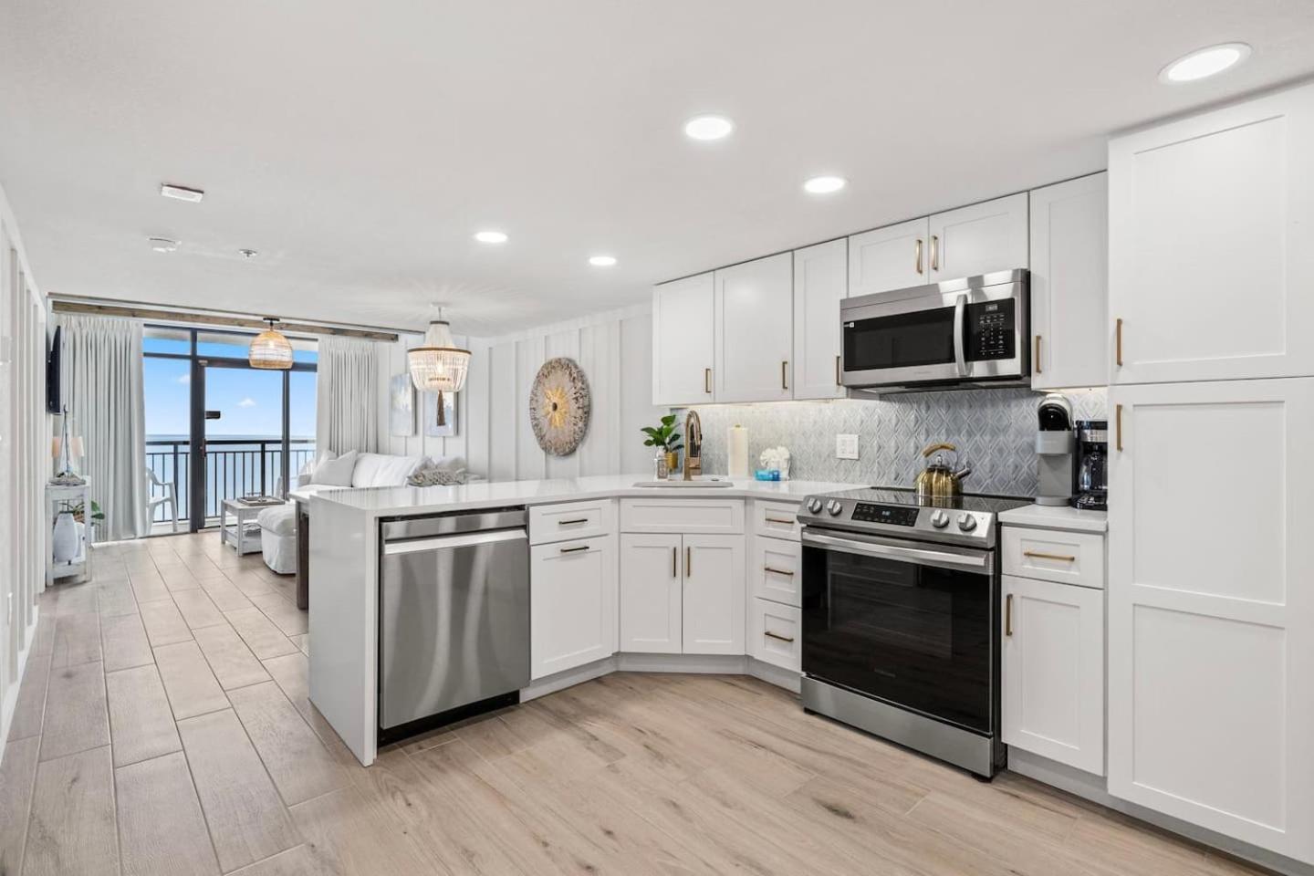 Ferienwohnung Luxury Ocean Front By Barefoot Landing Myrtle Beach Exterior foto