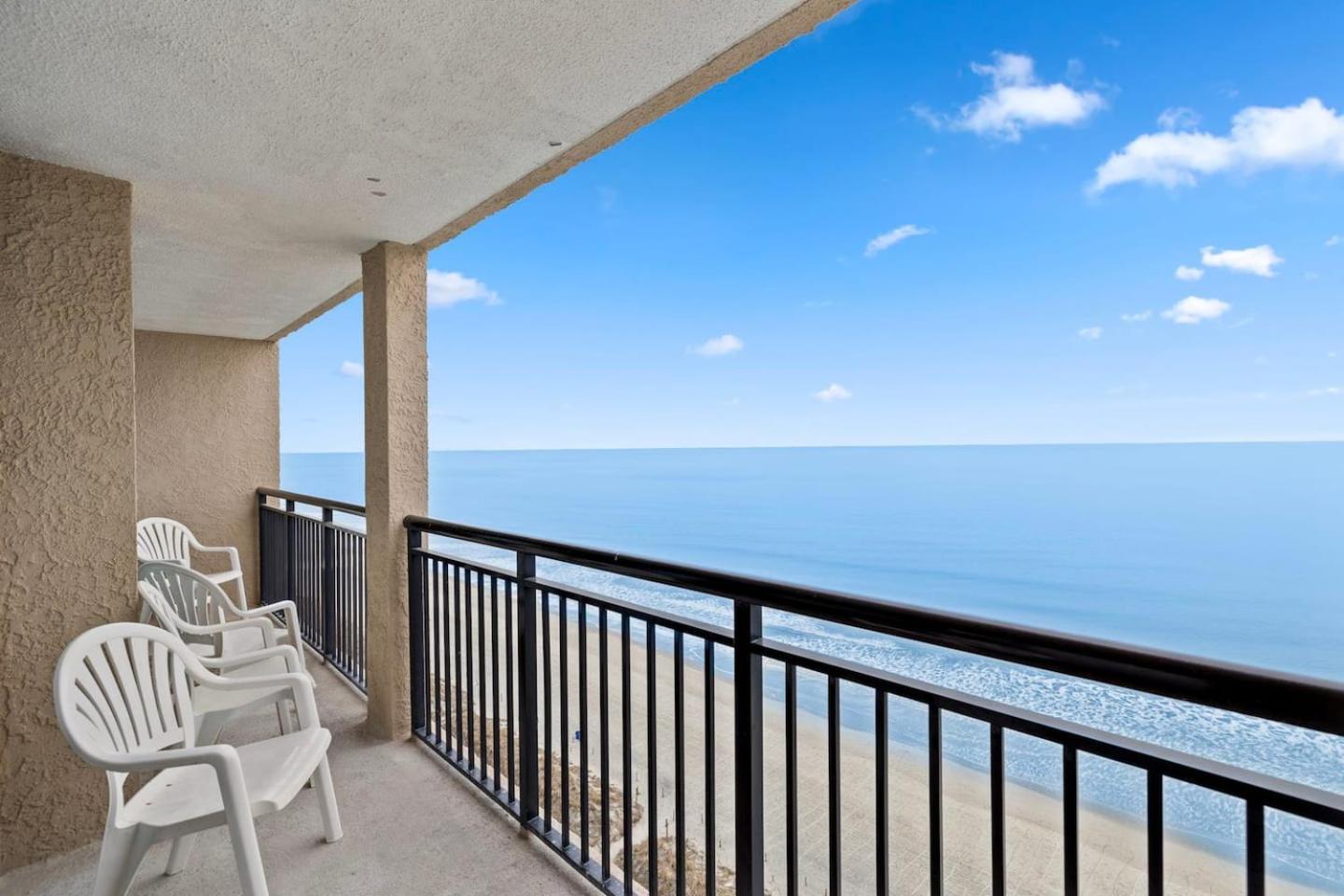 Ferienwohnung Luxury Ocean Front By Barefoot Landing Myrtle Beach Exterior foto