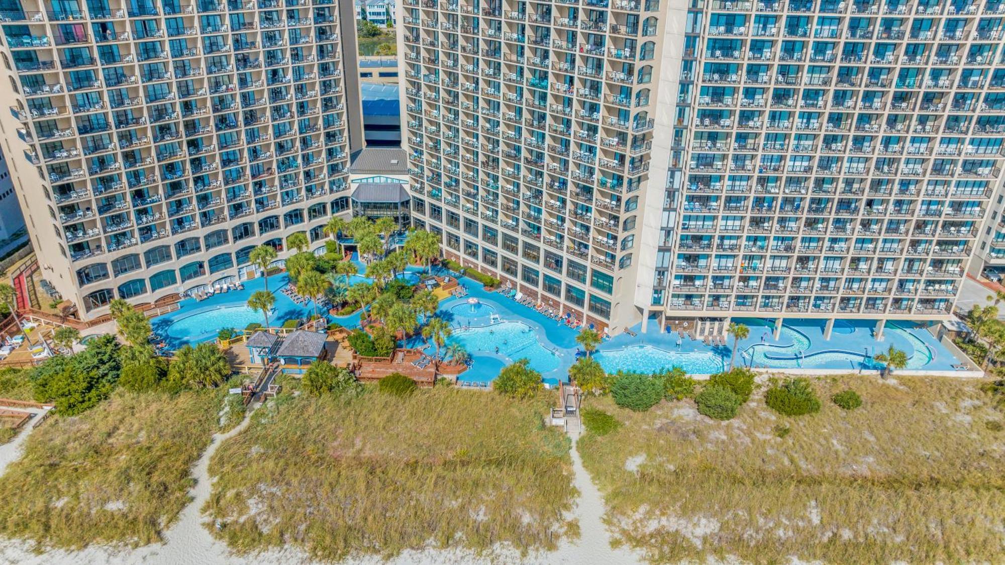 Ferienwohnung Luxury Ocean Front By Barefoot Landing Myrtle Beach Exterior foto