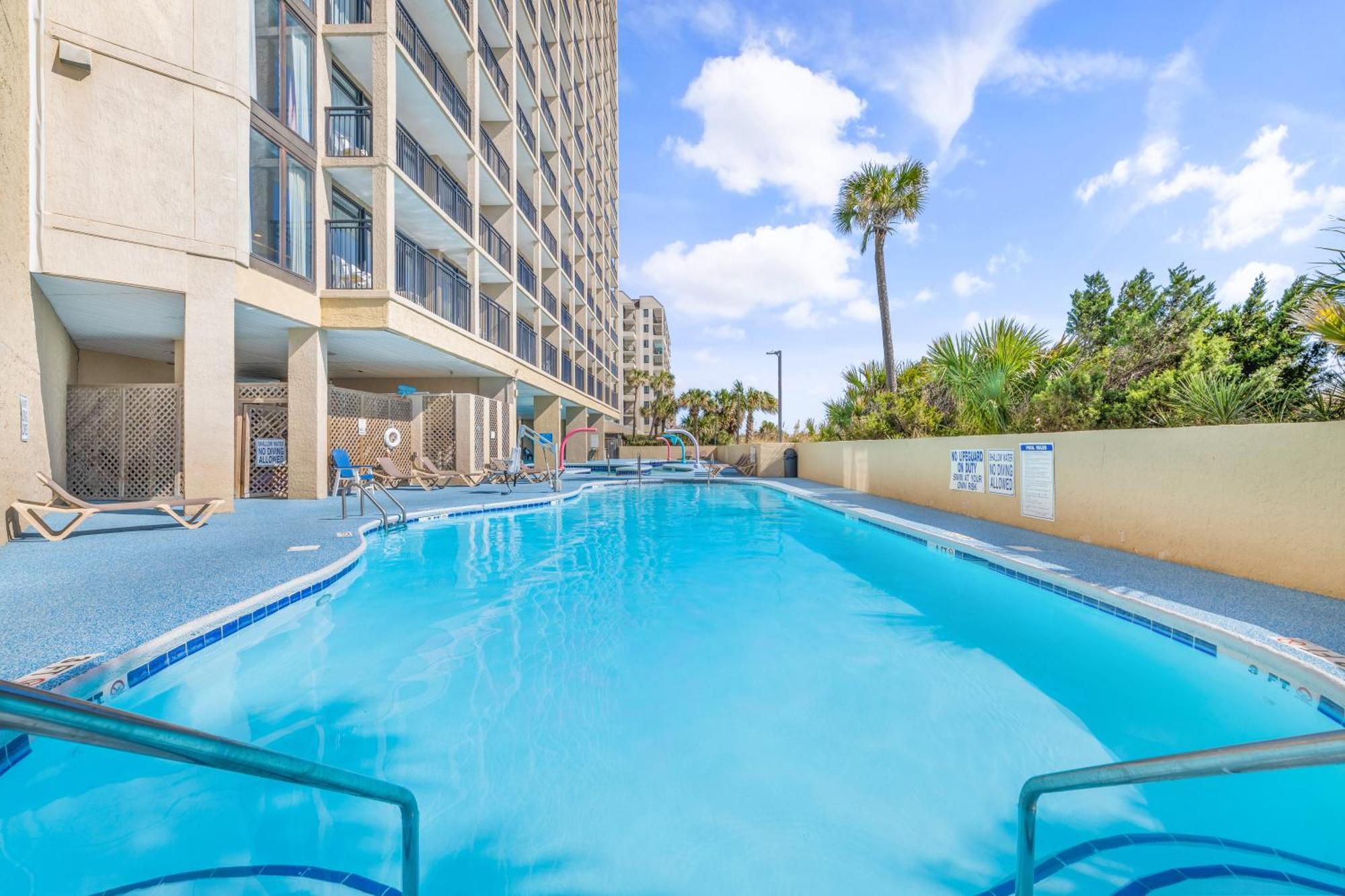 Ferienwohnung Luxury Ocean Front By Barefoot Landing Myrtle Beach Exterior foto